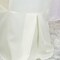 Ivory Polyester Banquet Chair Cover, Elegant Slipcover for Weddings & Events